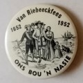 Vintage historic van Riebeeckfees pin badge