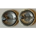 Set of 2 vintage Dr.D.F Malan pin badges