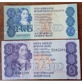 1980s R2 and R5 note set