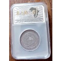 Nice 1896 ZAR Kruger silver 2 1/2 Shillings SANGS XF45