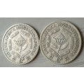1948 Union silver sixpence as per images