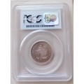 Scarce 1948 union proof silver shilling PCGS PR64