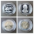 Nelson Mandela commemorative R5 coin set in case with certificate
