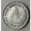 High grade 1963 republic silver 2 1/2c (low mintage)