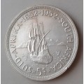 1952 Union silver 5 Shillings.