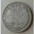 1952 Union silver 2 1/2 Shillings