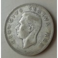1952 Union silver 2 1/2 Shillings