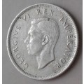 Extremely fine 1937 union silver sixpence
