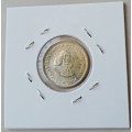 Brilliant uncirculated 1964 republic silver 5c