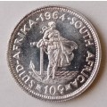1964 Republic proof silver 10c