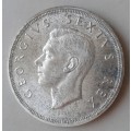 1952 Union proof silver 5 Shillings