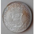 Nice 1952 union proof silver 2 1/2 Shillings