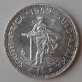 Nice 1952 union silver shilling in proof