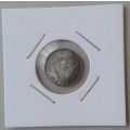 Toned 1952 union proof silver tickey