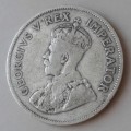 1929 Union silver 2 1/2 Shillings