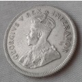 Decent 1929 union silver shilling