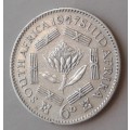 Higher grade 1947 union silver sixpence