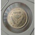 Nice 1946 union silver tickey in unc