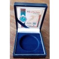 Empty S.A Mint case for encapsulated 2003 Eagles pf silver R2 with certificate