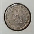 1965 Portugal uncirculated 2 1/2 Escudos
