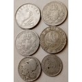 x6 Old world coins