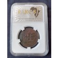 1927 Union penny SANGS XF45