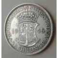 1945 Union silver 2 1/2 Shillings in VF