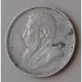 Encapsulated 1896 ZAR Kruger silver tickey