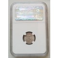 Nice 1943 union silver tickey NGC graded MS62 (Mint State)