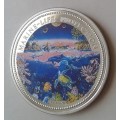 Scarce 1993 Palau proof coloured $1 (Marine Life Protection)