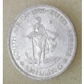 1929 union silver shilling.