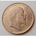 Extremely fine 1902 British half penny