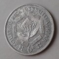 1933 Union silver sixpence