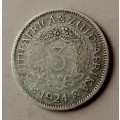 1924 Union silver tickey