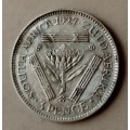 Nice 1927 Union silver tickey in XF