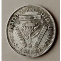 1930 Union silver tickey