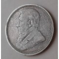 Scarcer 1893 ZAR Kruger silver sixpence
