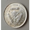 Scarce 1948 union proof silver tickey