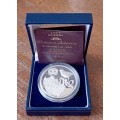 1995 F.A.O proof 1oz silver R2 in case with certificate