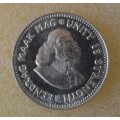 Scarce 1964 republic silver 2 1/2c in lustrous uncirculated (low mintage)..