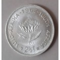 Scarce 1962 uncirculated silver 2 1/2c (low mintage)..