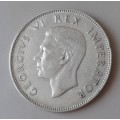 Nice 1945 Union silver 2 1/2 Shillings in VF