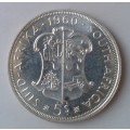 Encapsulated 1960 union silver 5 Shillings (Proof-like)