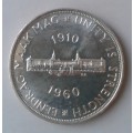 Encapsulated 1960 union silver 5 Shillings (Proof-like)