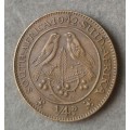 1942 Union 1/4 Penny in XF