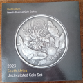 2023 S.A new coinage uncirculated Mint set