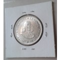 Lustrous 1964 Republic silver 20c.