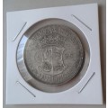 Scarce 1925 union silver 2 1/2 Shillings in AVF