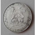 1926 British silver shilling in VF