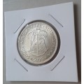 Nice uncirculated 1963 Republic silver 20c.